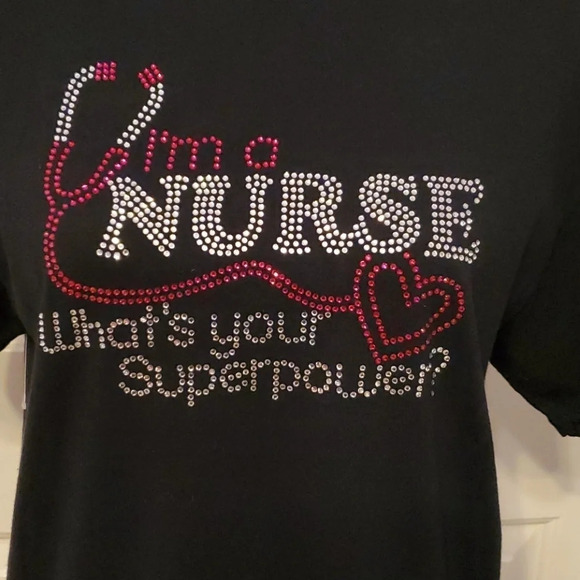 Gildan Women's I'm A Nurse Tee Shirt Top M - Picture 3 of 8